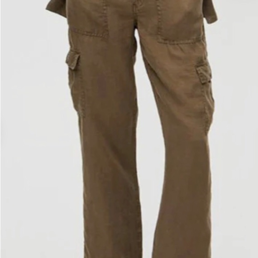 Cargo Linen Cargo Trouser Pant